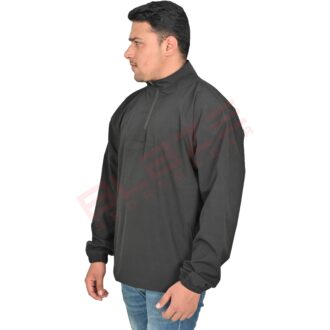 BFW Men's Windbreaker Jacket - Lightweight, Waterproof & Stylish Outdoor Jacket for Sports & Daily Wear - Black - BFW-MJK-1826