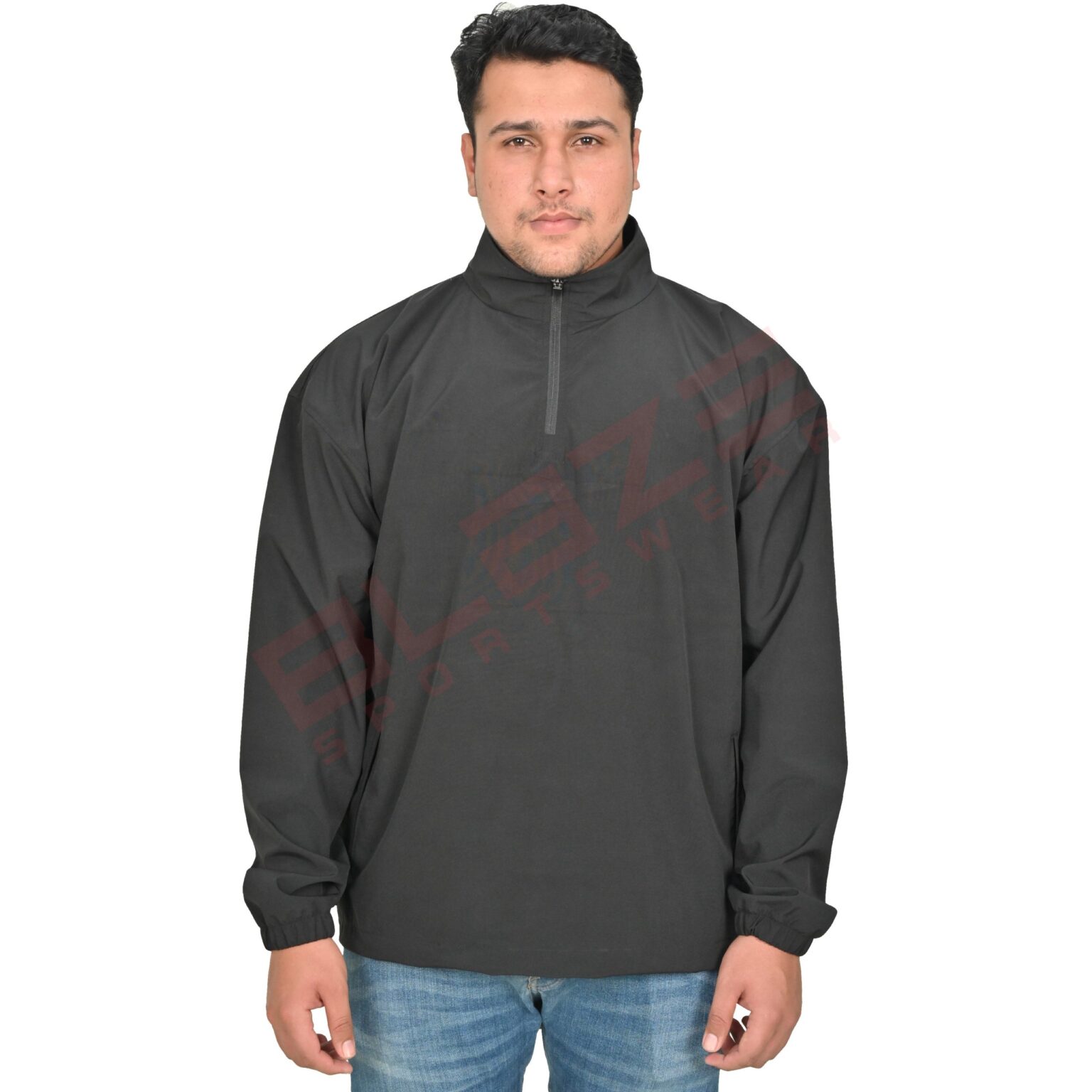 BFW Men's Windbreaker Jacket - Lightweight, Waterproof & Stylish Outdoor Jacket for Sports & Daily Wear - Black - BFW-MJK-1826 - Image 5