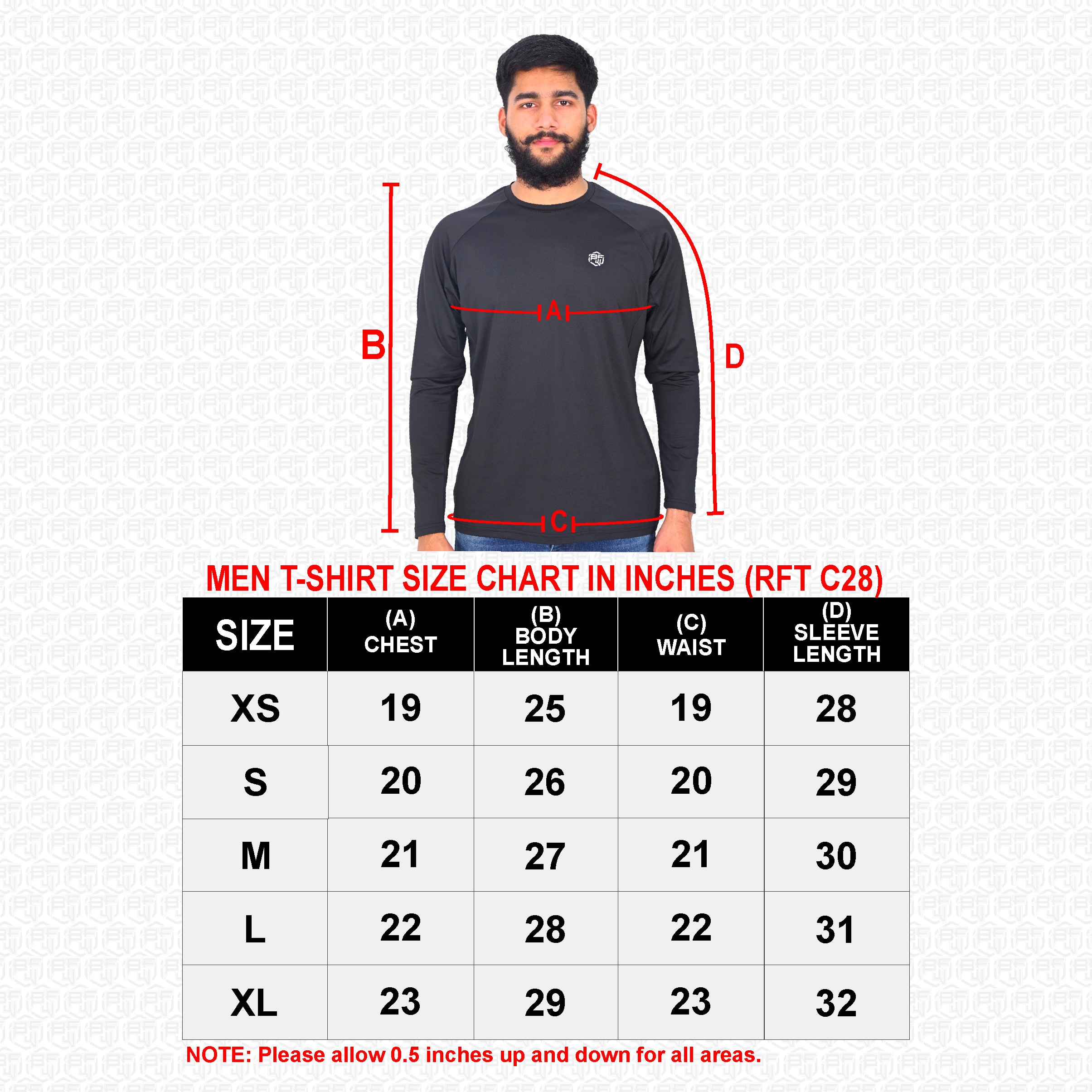 Men’s Full Sleeve T-Shirt – Stylish Casual & Activewear - BFW-FSTS-9118 - Image 8