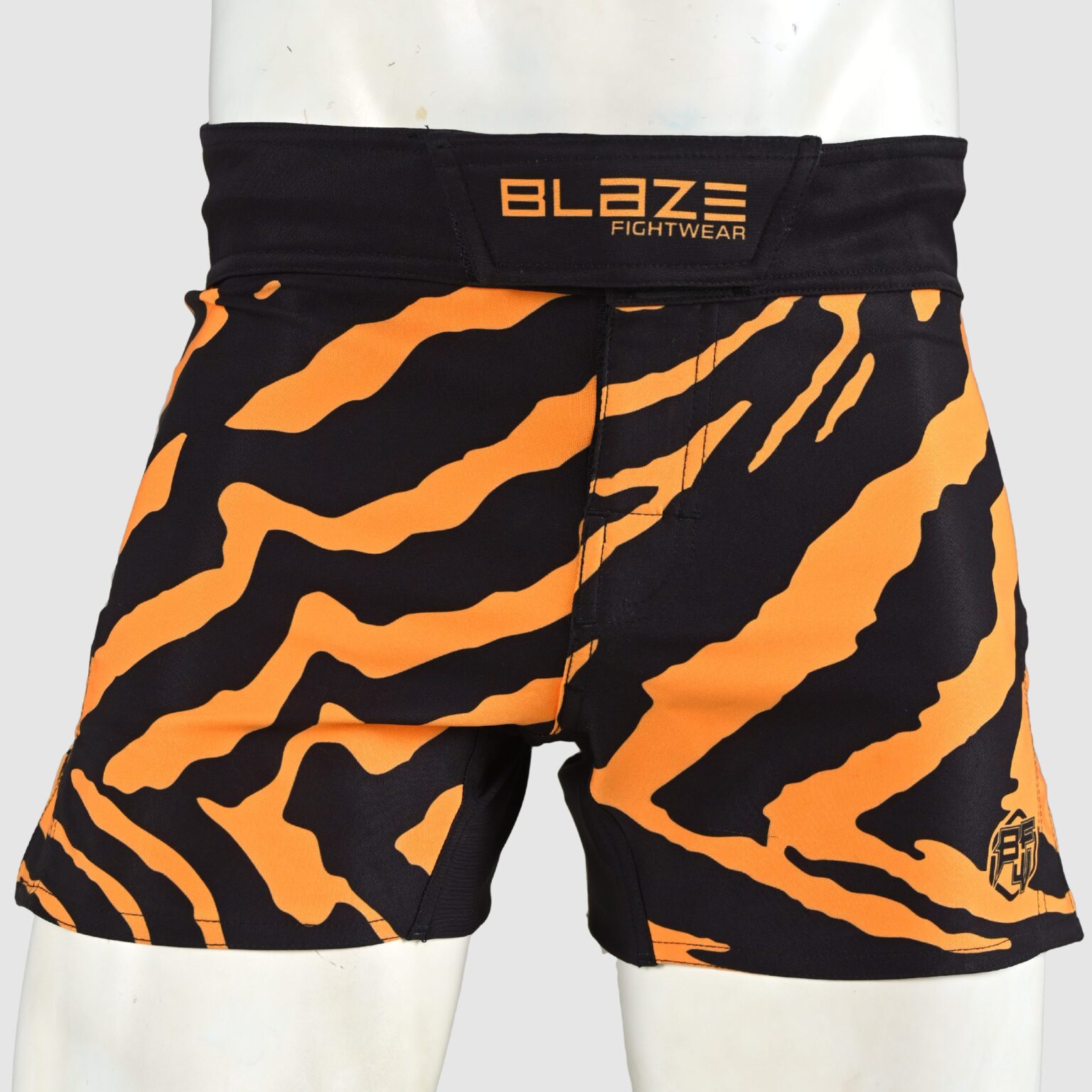 BFW Premium Men’s MMA Shorts – Lightweight, Durable, and Comfortable for Training & Competition - Black/Yellow - BFW-MMS-5023 - Image 3