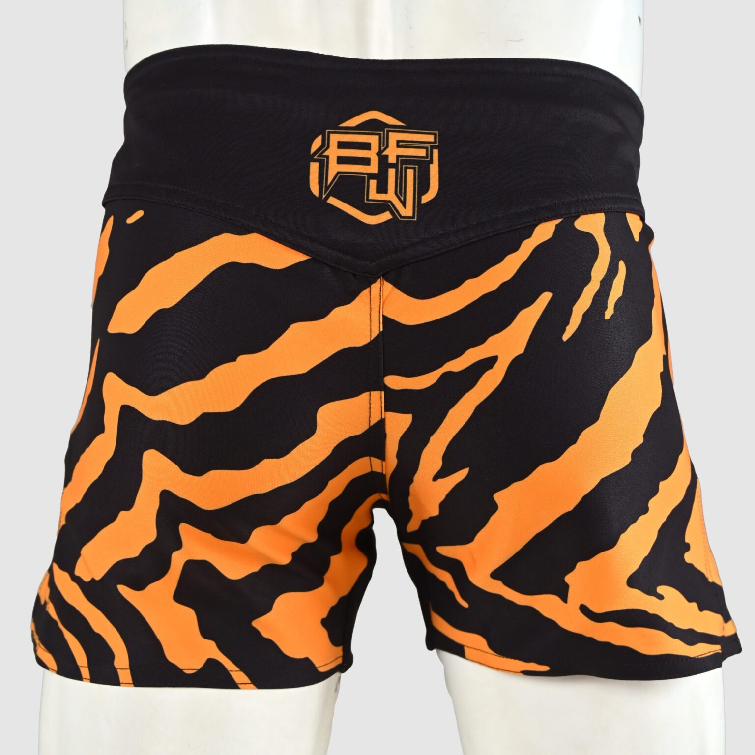 BFW Premium Men’s MMA Shorts – Lightweight, Durable, and Comfortable for Training & Competition - Black/Yellow - BFW-MMS-5023 - Image 5