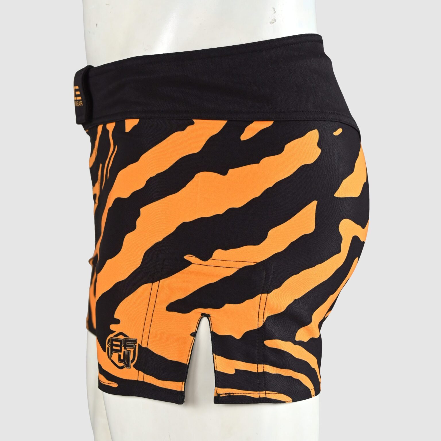 BFW Premium Men’s MMA Shorts – Lightweight, Durable, and Comfortable for Training & Competition - Black/Yellow - BFW-MMS-5023 - Image 6