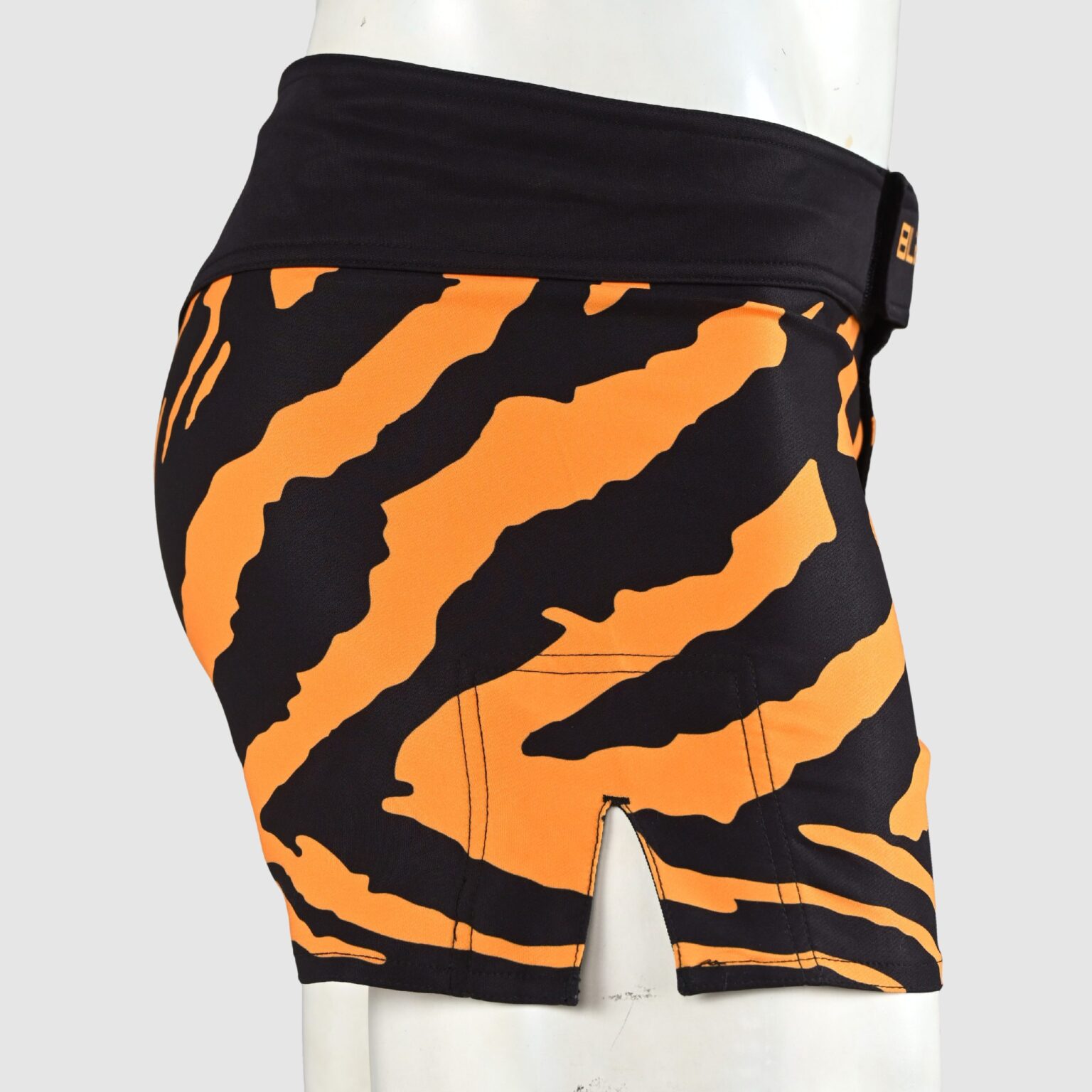 BFW Premium Men’s MMA Shorts – Lightweight, Durable, and Comfortable for Training & Competition - Black/Yellow - BFW-MMS-5023 - Image 7