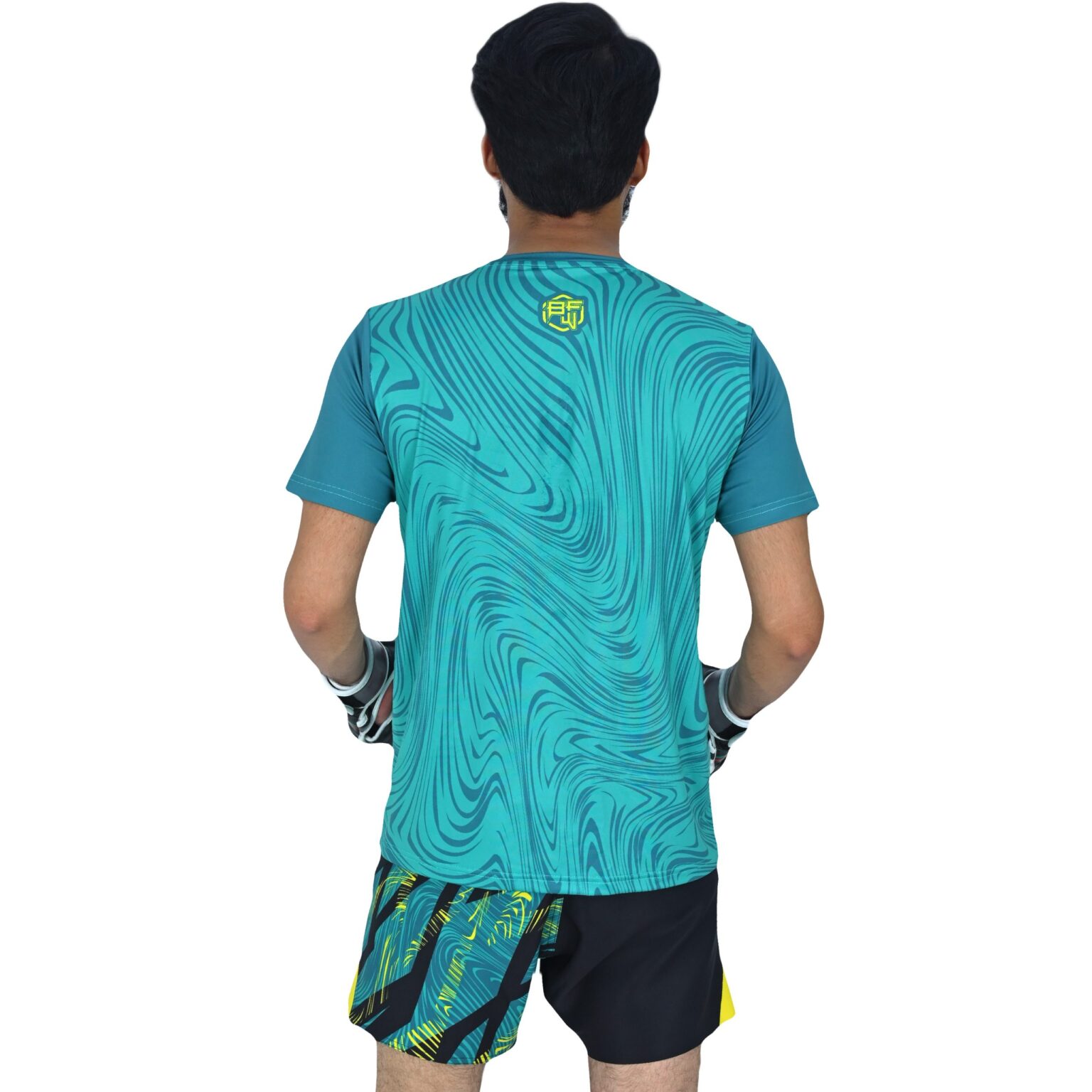 BFW High-Performance Men’s MMA Uniform for Ultimate Comfort & Durability – Perfect for Training & Competition - Cyan - BFW-MU-0101 - Image 6