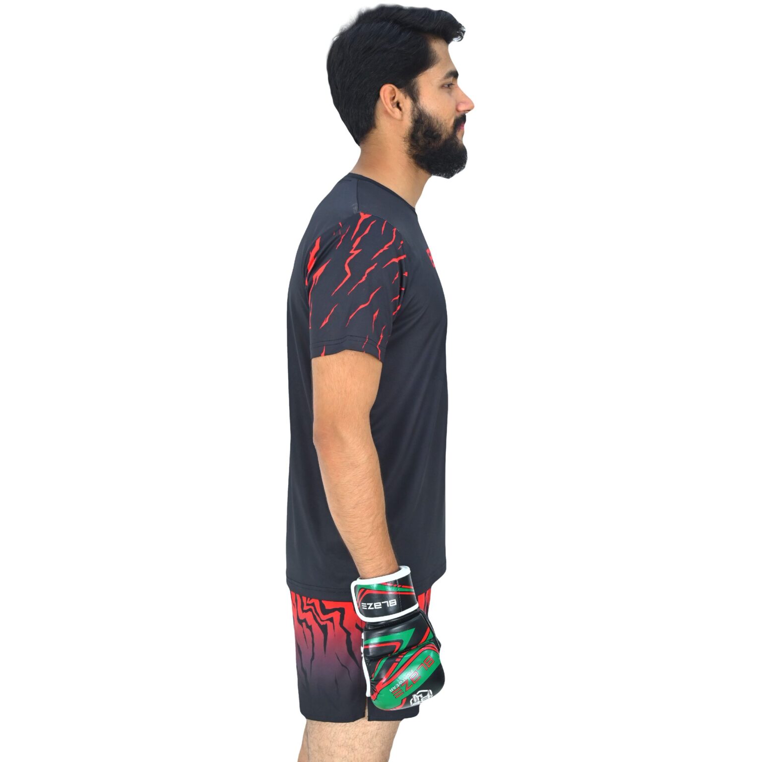 BFW High-Performance Men’s MMA Uniform for Ultimate Comfort & Durability – Perfect for Training & Competition - Black/Red - BFW-MU-0102 - Image 8