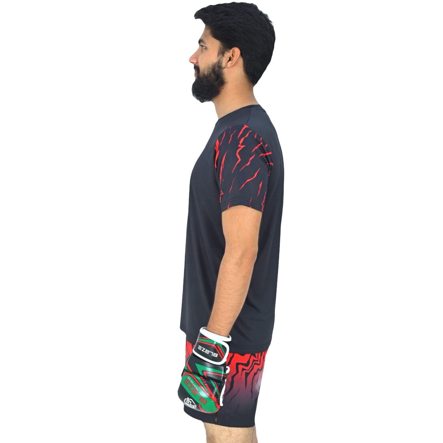 BFW High-Performance Men’s MMA Uniform for Ultimate Comfort & Durability – Perfect for Training & Competition - Black/Red - BFW-MU-0102 - Image 9