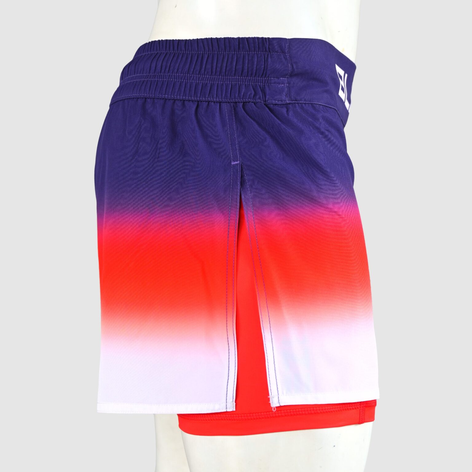 BFW Premium Men’s MMA Shorts – Lightweight, Durable, and Comfortable for Training & Competition - Blue/Red - BFW-MMS-5022 - Image 6