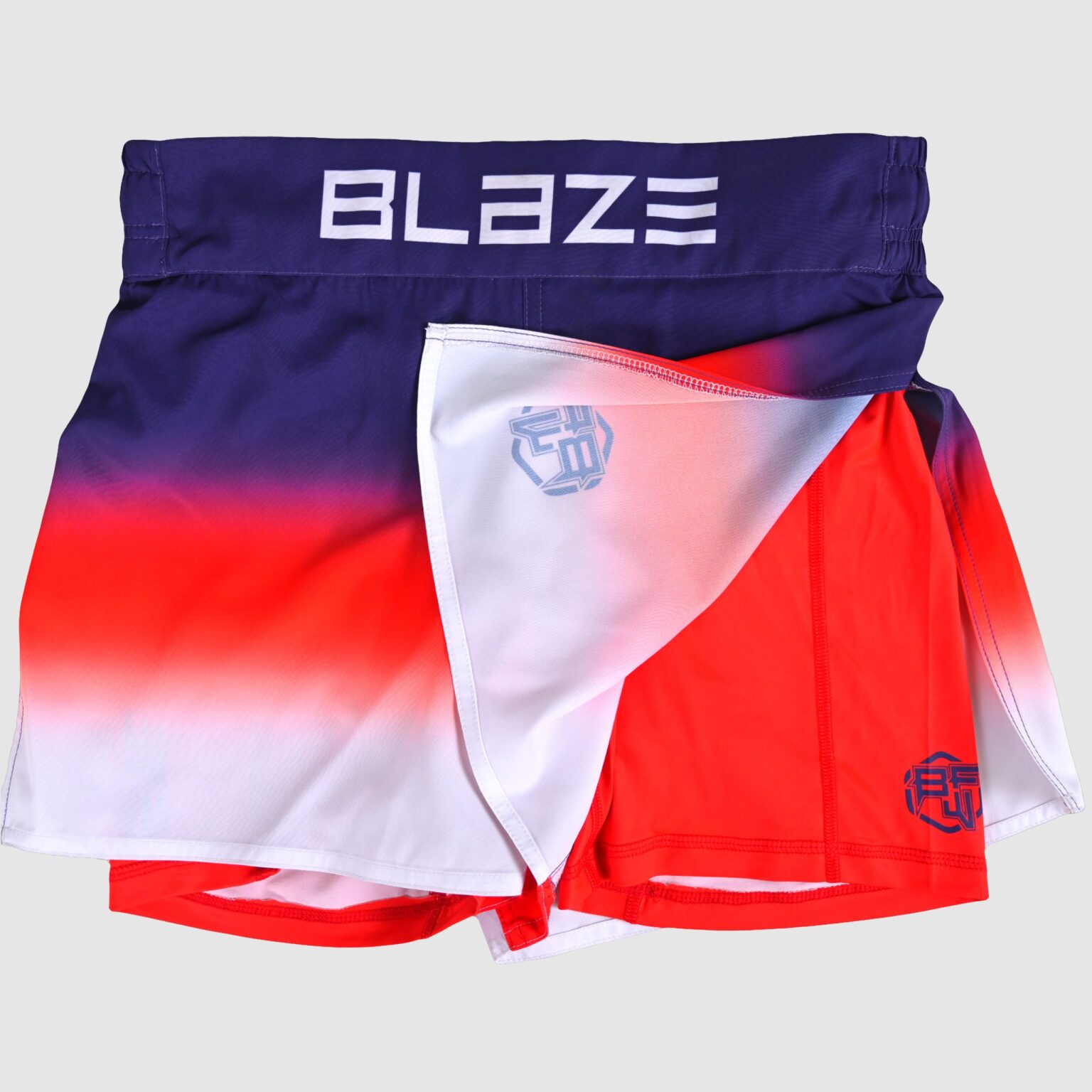 BFW Premium Men’s MMA Shorts – Lightweight, Durable, and Comfortable for Training & Competition - Blue/Red - BFW-MMS-5022 - Image 8