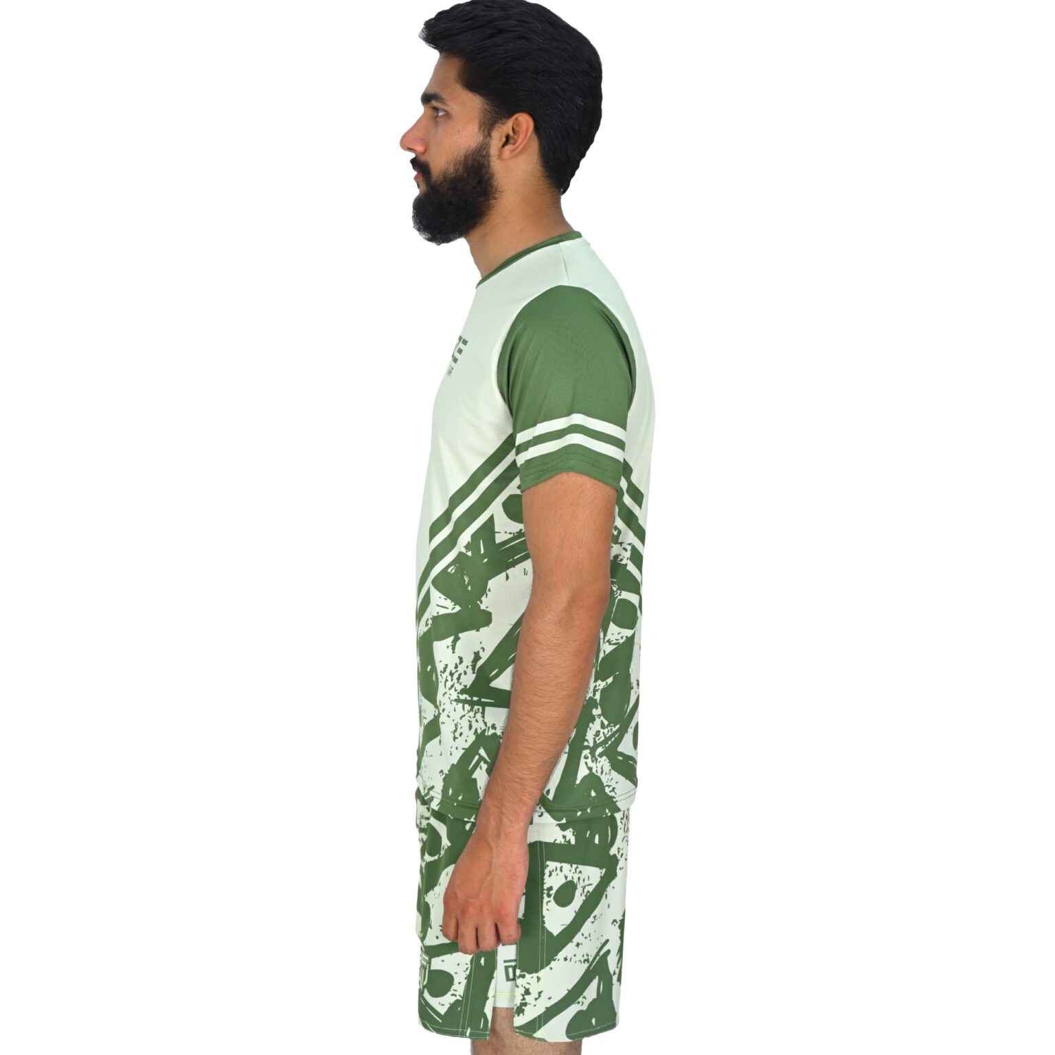 BFW High-Performance Men’s MMA Uniform for Ultimate Comfort & Durability – Perfect for Training & Competition - Dark/Light Green - BFW-MU-0105 - Image 5