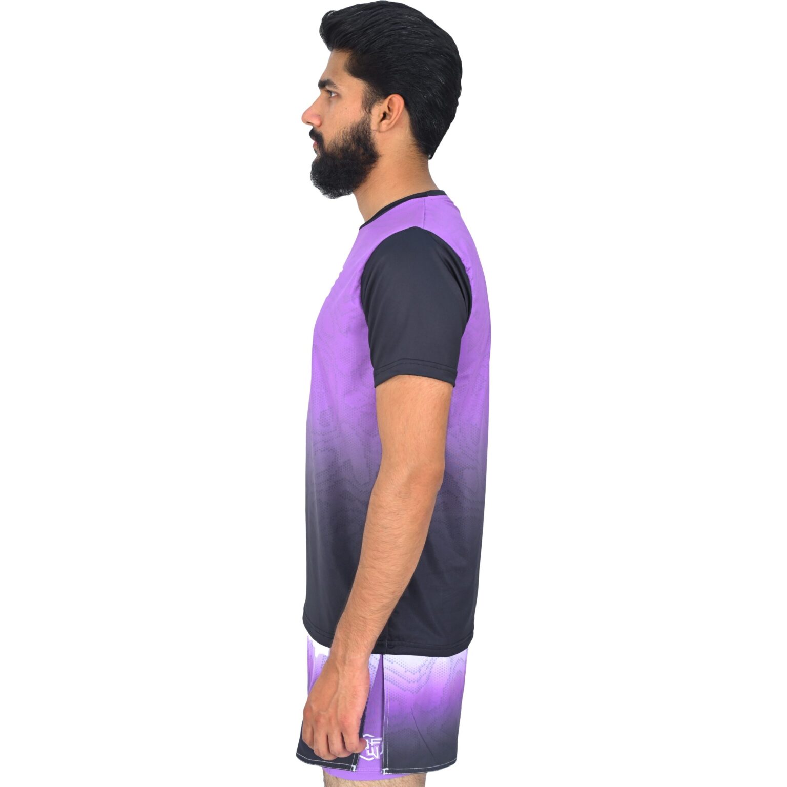 BFW High-Performance Men’s MMA Uniform for Ultimate Comfort & Durability – Perfect for Training & Competition - Black/Purple - BFW-MU-0103 - Image 4