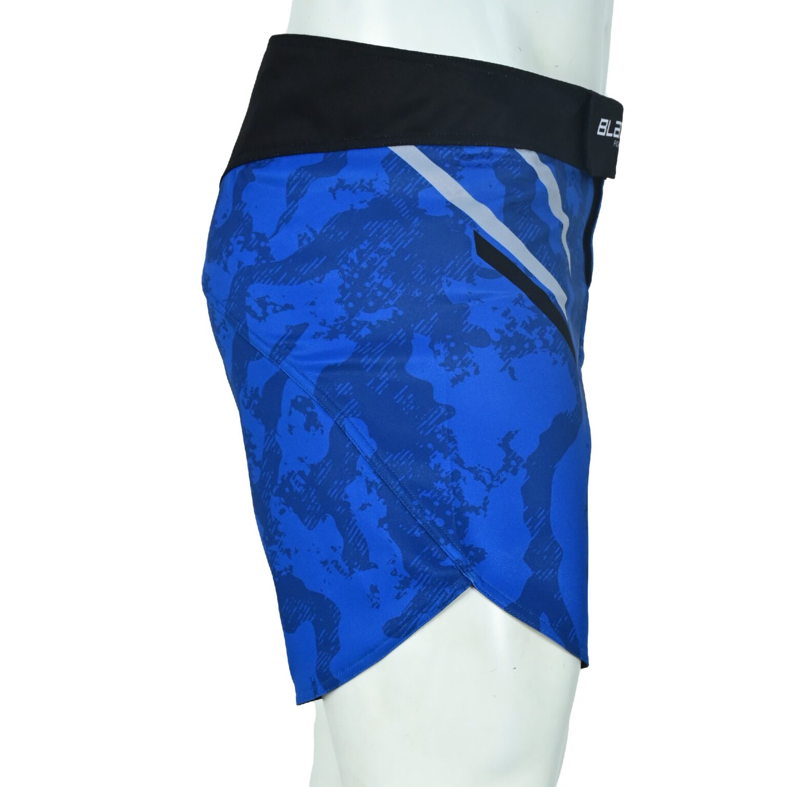 BFW Premium Men’s MMA Shorts – Lightweight, Durable, and Comfortable for Training & Competition - Black/Blue - BFW-MMS-5014 - Image 5