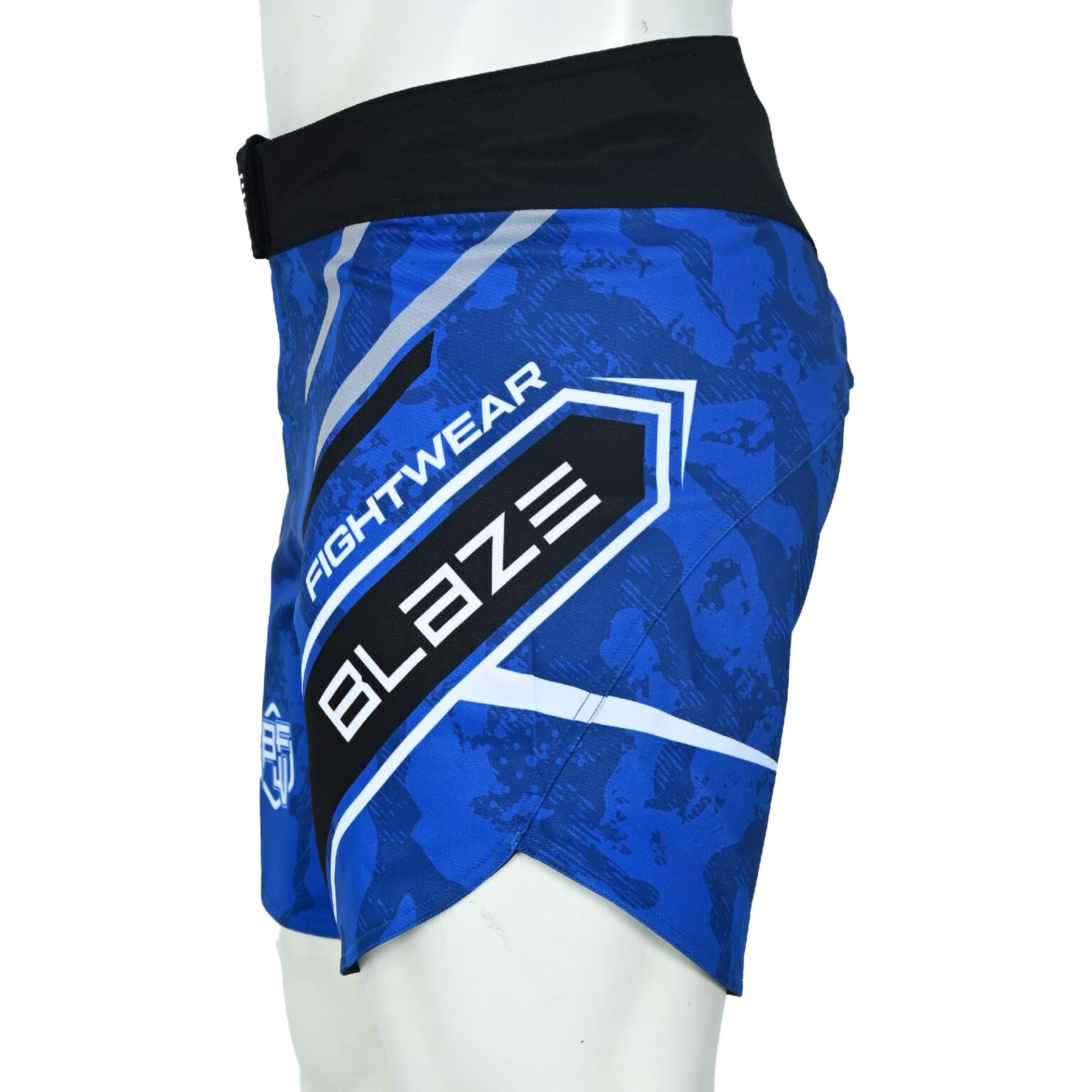 BFW Premium Men’s MMA Shorts – Lightweight, Durable, and Comfortable for Training & Competition - Black/Blue - BFW-MMS-5014 - Image 6