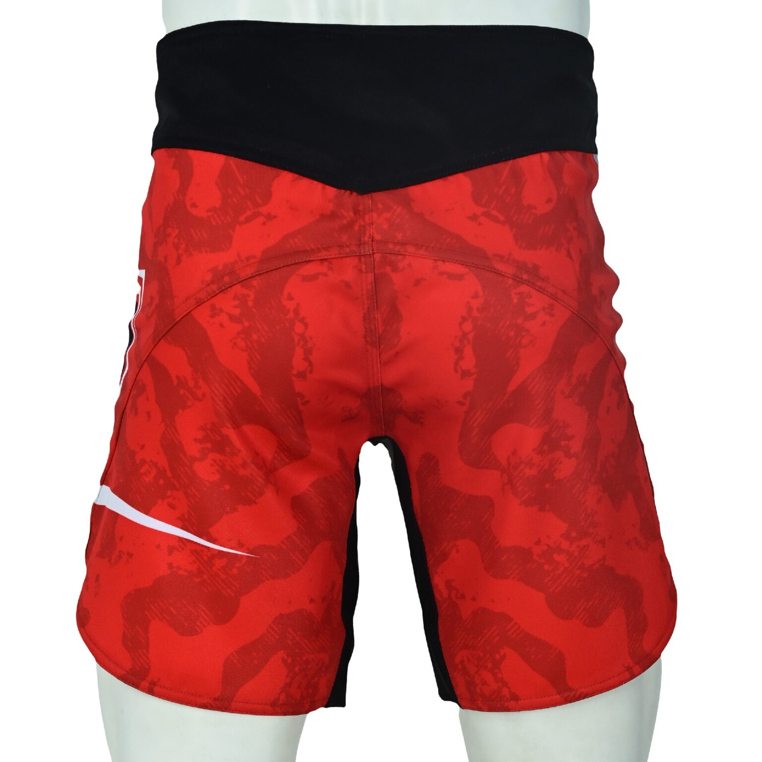 BFW Premium Men’s MMA Shorts – Lightweight, Durable, and Comfortable for Training & Competition - Black/Red - BFW-MMS-5015 - Image 5