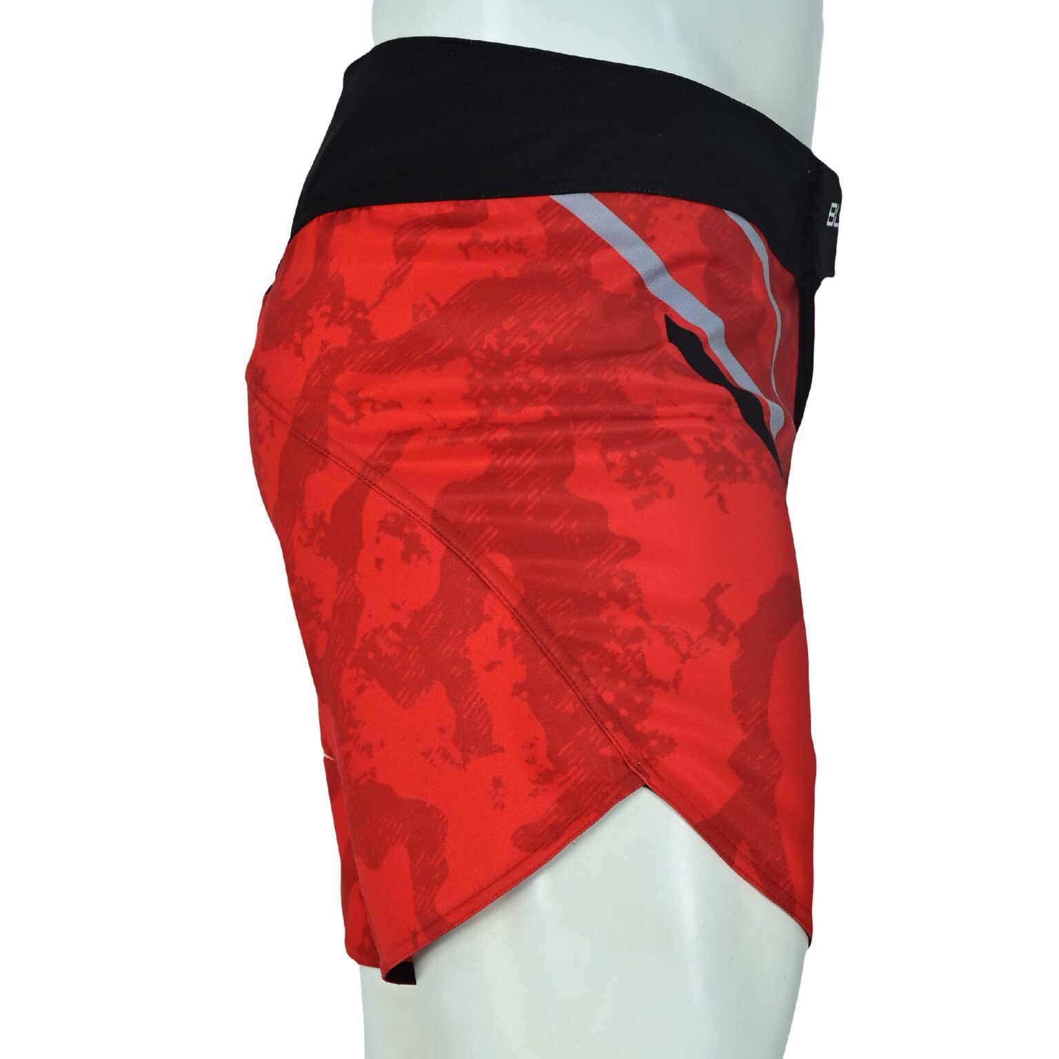 BFW Premium Men’s MMA Shorts – Lightweight, Durable, and Comfortable for Training & Competition - Black/Red - BFW-MMS-5015 - Image 7