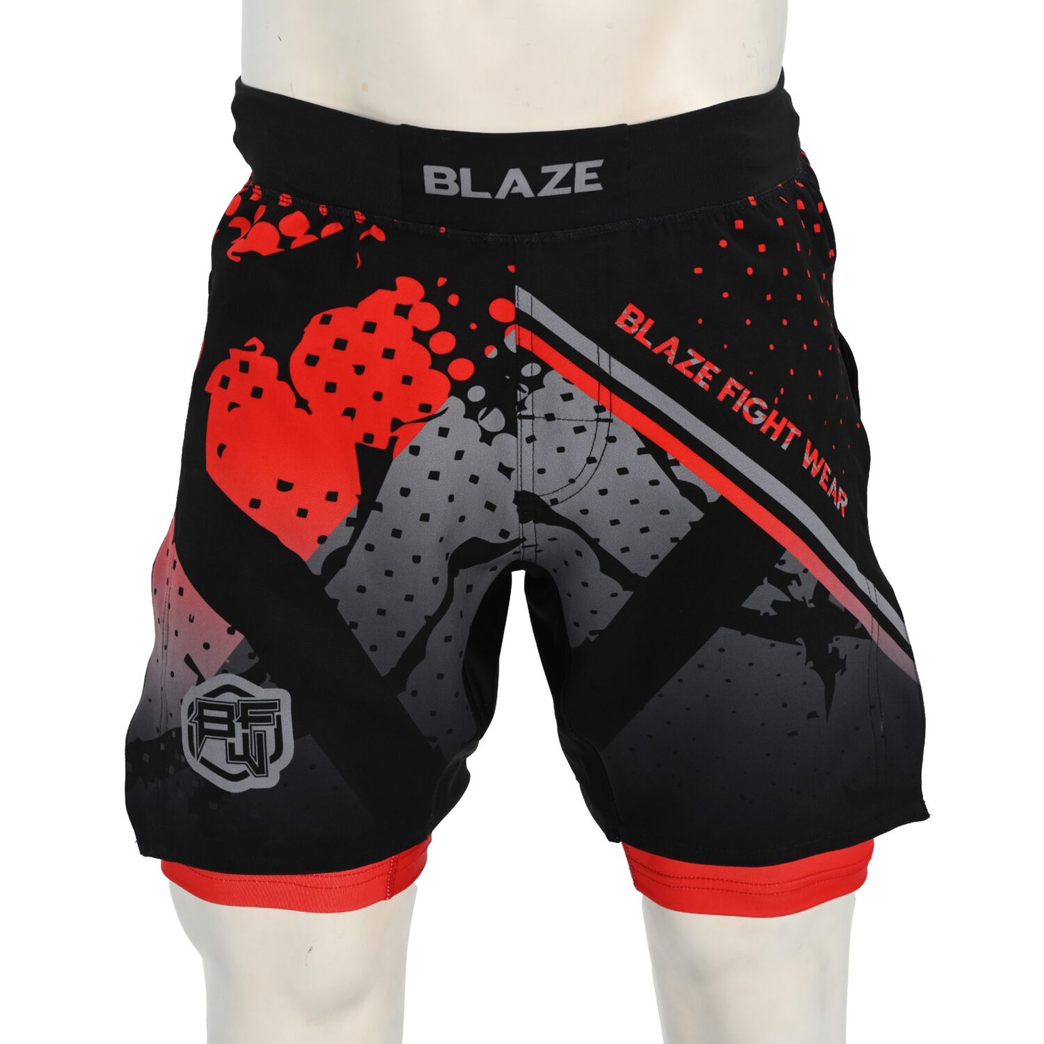 MMA Fight Shorts – Lightweight, Durable Training Gear - BFW-MMS-5016 - Image 3