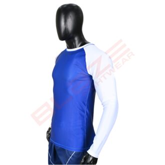 BFW Men’s Full Sleeve Rashguards – Lightweight, Comfortable, and UV Protective for Active Sports - BFW-RG-2225