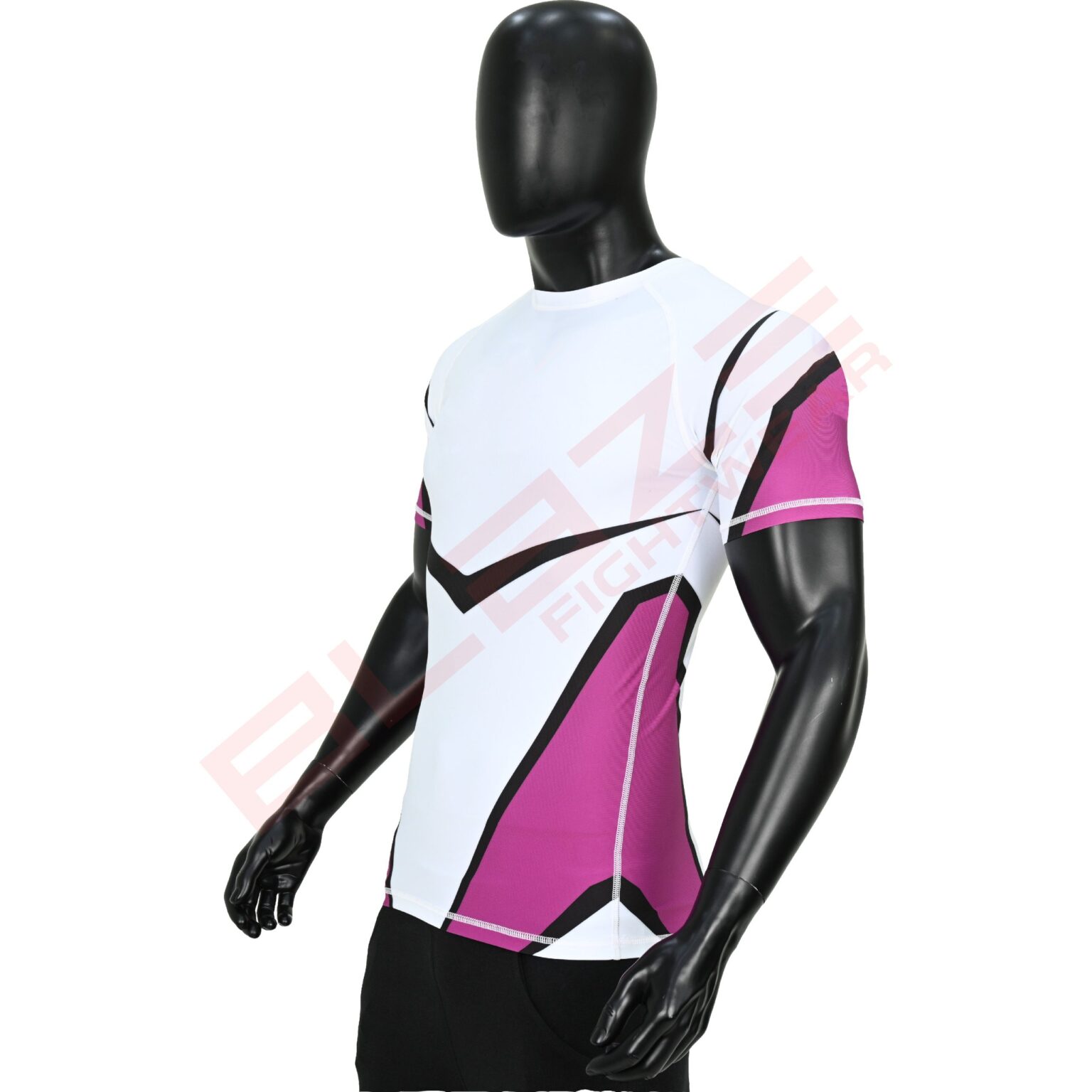 BFW Men’s Half Sleeve Rashguards – Lightweight, Comfortable, and UV Protective for Active Sports - BFW-RG-2228