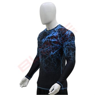 BFW Men’s Full Sleeve Rashguards – Lightweight, Comfortable, and UV Protective for Active Sports - BFW-RG-2222