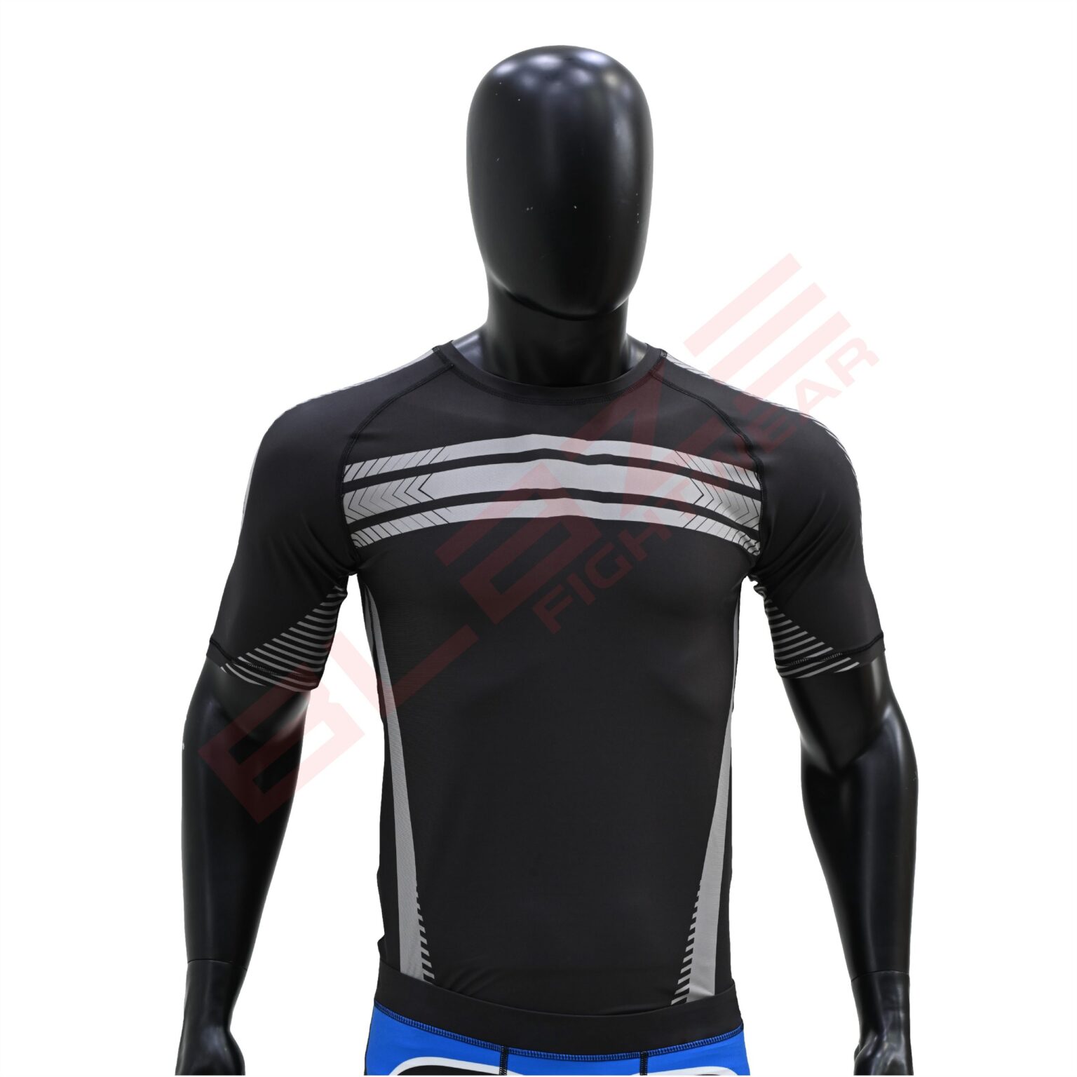 BFW Men’s Half Sleeve Rashguards – Lightweight, Comfortable, and UV Protective for Active Sports - BFW-RG-2201
