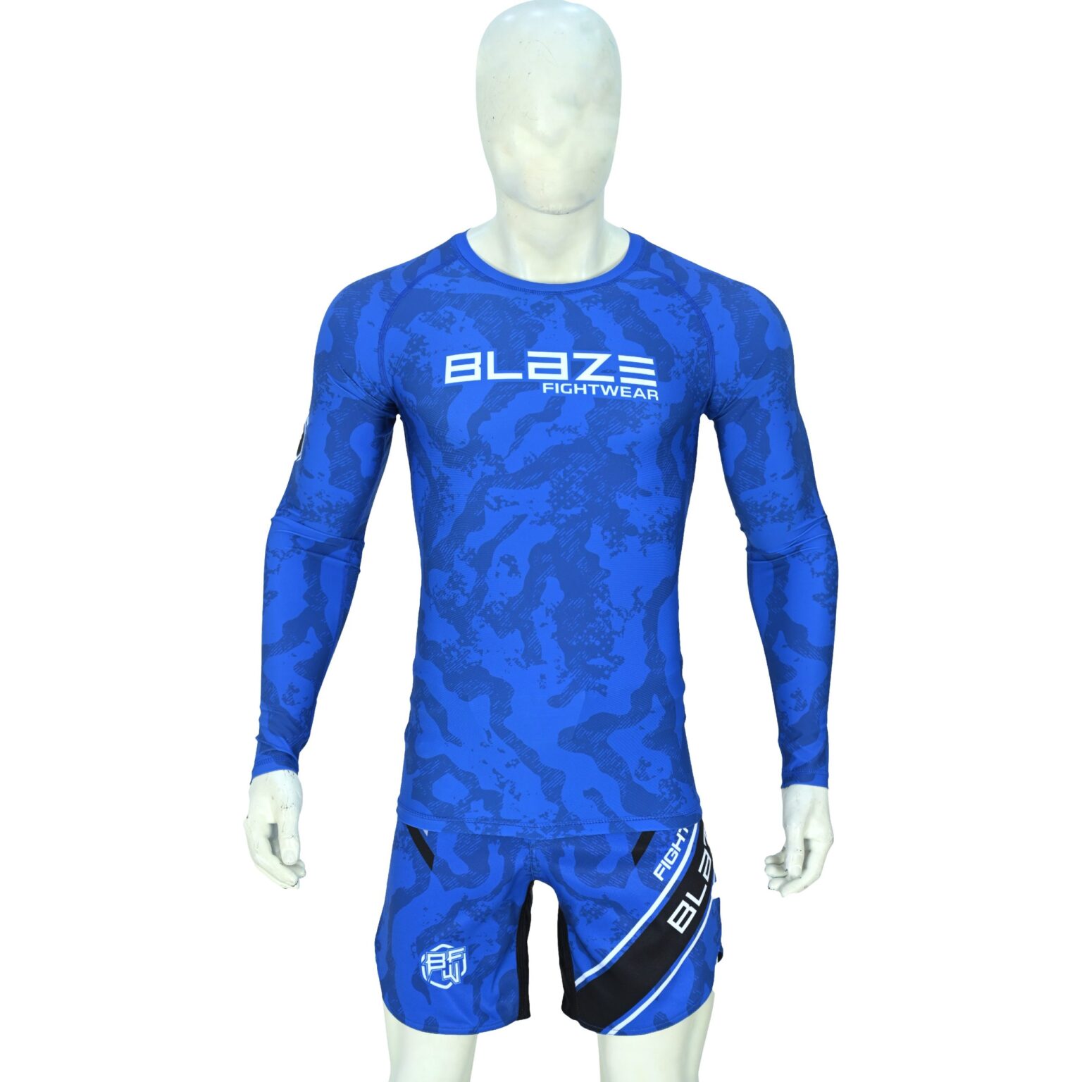 BFW High-Performance Men’s MMA Uniform for Ultimate Comfort & Durability – Perfect for Training & Competition - Blue - BFW-MU-0111 - Image 3