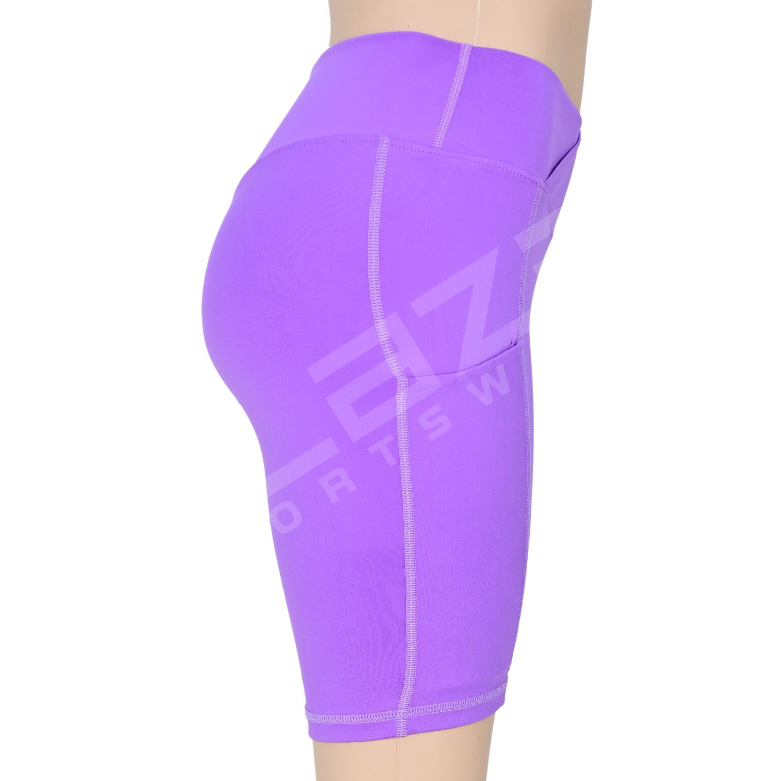 Women's High-Waist Biker Shorts – Comfort & Active Fit - Image 2