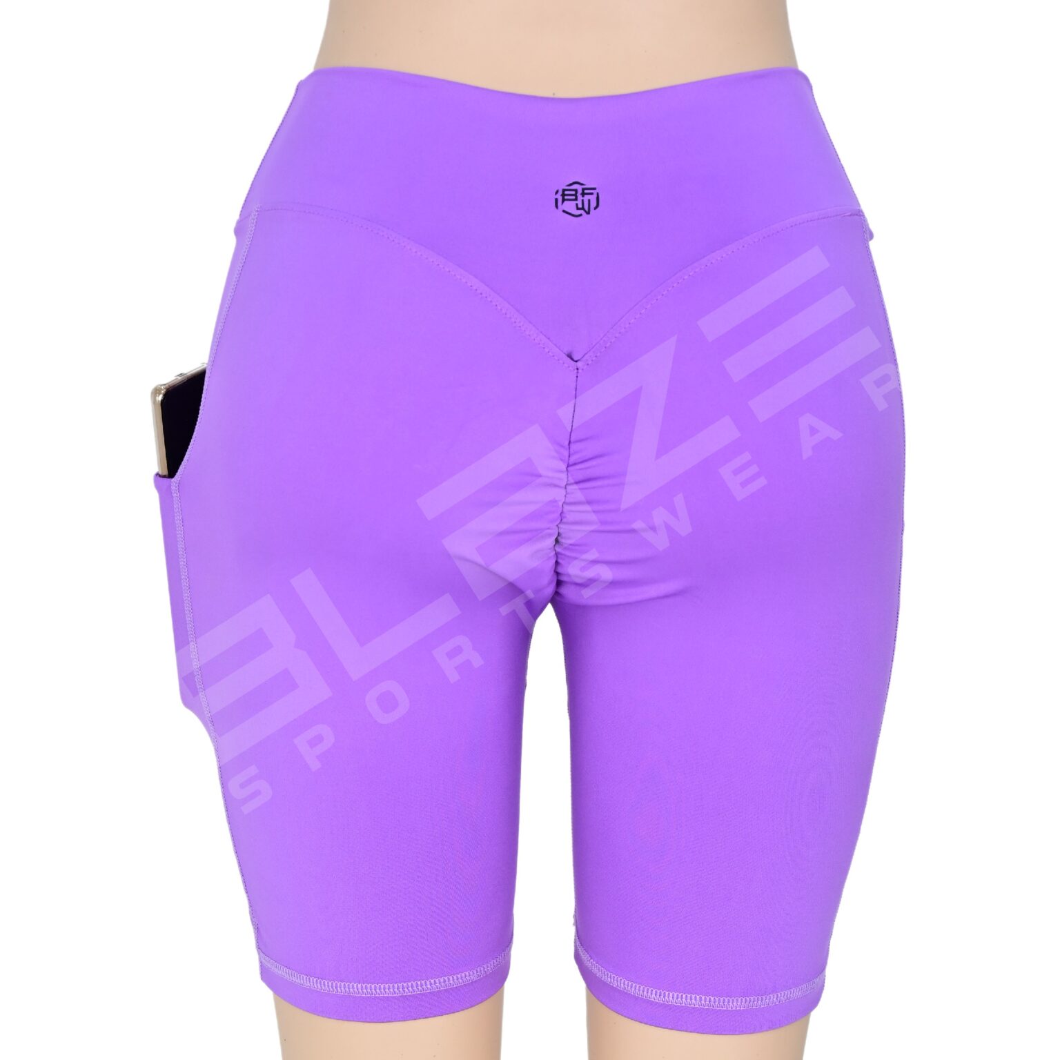 Women's High-Waist Biker Shorts – Comfort & Active Fit - Image 3