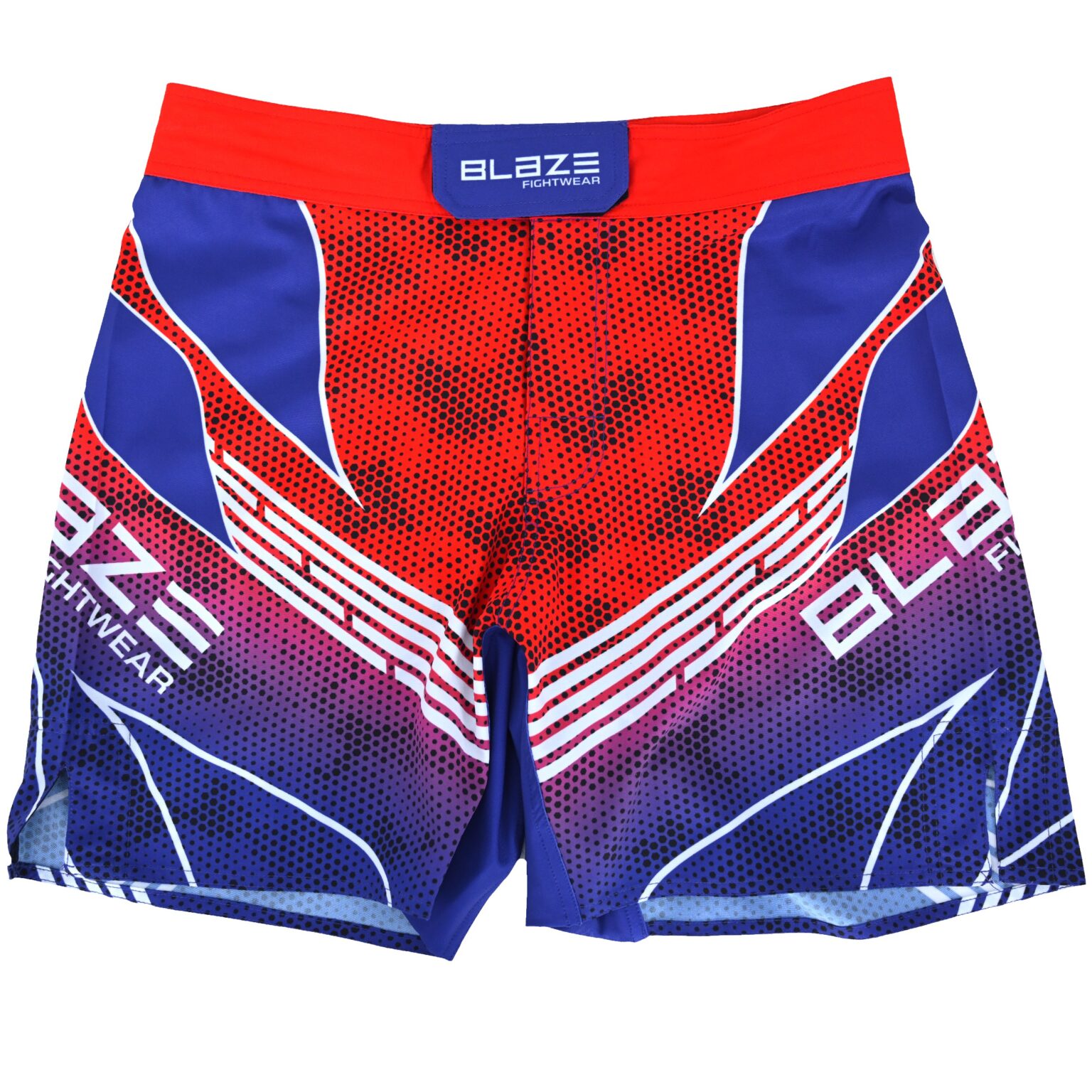 BFW Premium Men’s MMA Shorts – Lightweight, Durable, and Comfortable for Training & Competition - Red/Blue - BFW-MMS-5018 - Image 10
