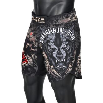 BFW Premium Men’s MMA Shorts – Lightweight, Durable, and Comfortable for Training & Competition - Black/Mix - BFW-MMS-5003