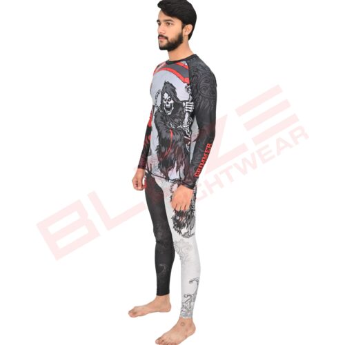 BFW Men’s Full Sleeve Compression Uniforms – Enhance Performance, Recovery, Comfort for Training & Sports - Multicolor - BFW-MCS-5508