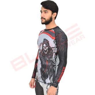 BFW Men’s Full Sleeve Rashguards – Lightweight, Comfortable, and UV Protective for Active Sports - BFW-RG-2215
