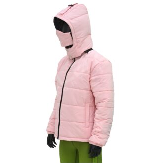 BFW Men's Puffer Jacket - Warm, Stylish, and Comfortable Outerwear for Cold Weather - Light Pink - BFW-MJK-1809