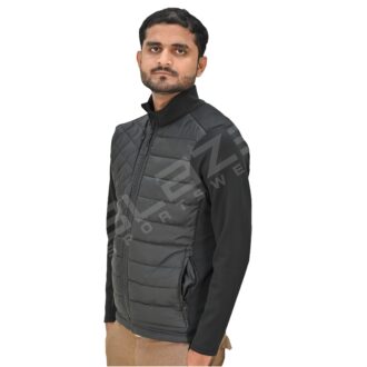 BFW Men's Puffer Jacket - Warm, Stylish, and Comfortable Outerwear for Cold Weather - Black - BFW-MJK-1813