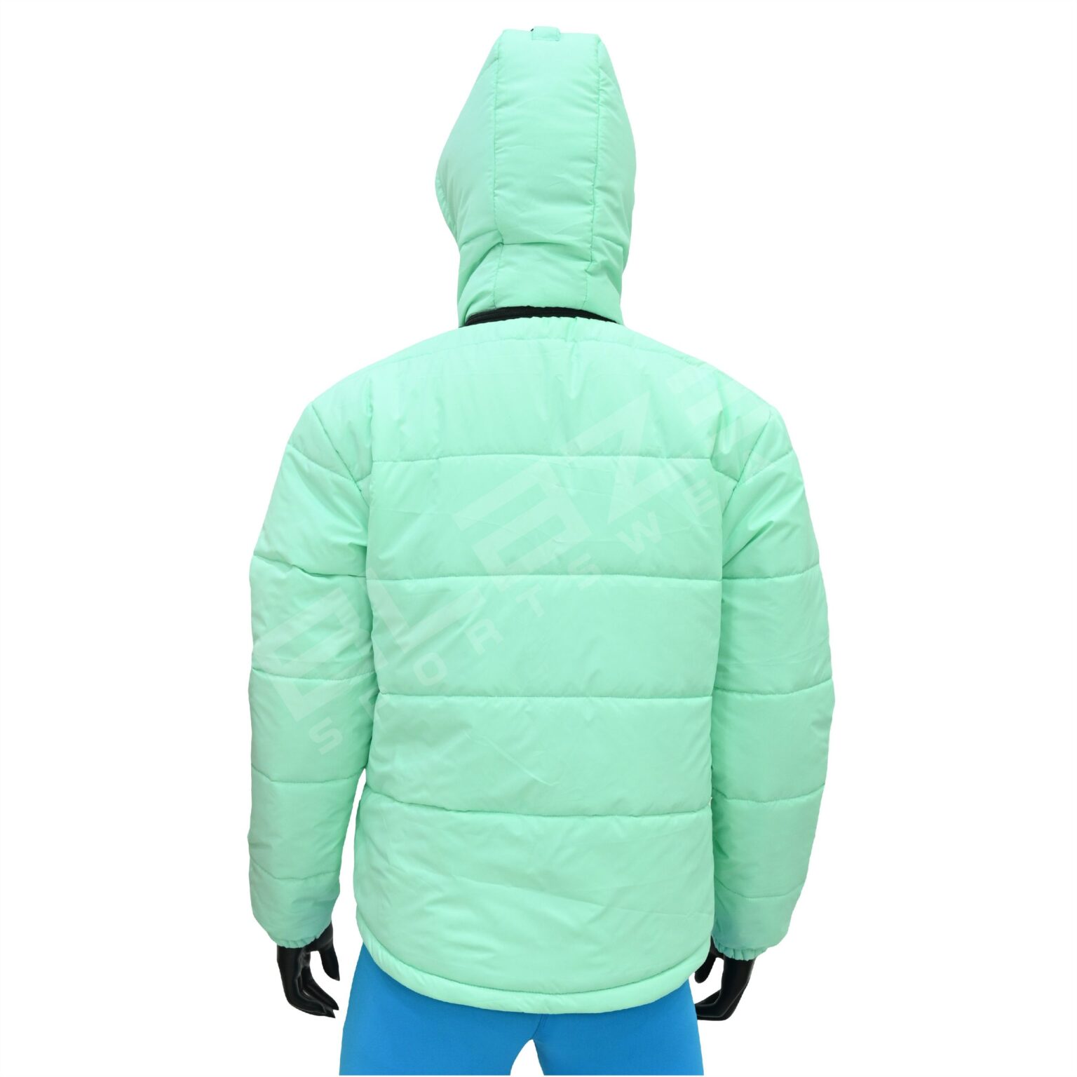 BFW Men's Puffer Jacket - Warm, Stylish, and Comfortable Outerwear for Cold Weather - Light Green - BFW-MJK-1814 - Image 4