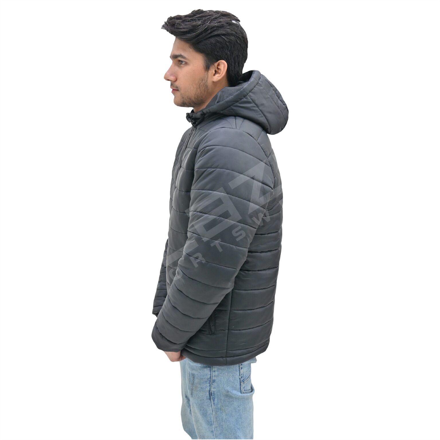 BFW Men's Puffer Jacket - Warm, Stylish, and Comfortable Outerwear for Cold Weather - Black - BFW-MJK-1817 - Image 4