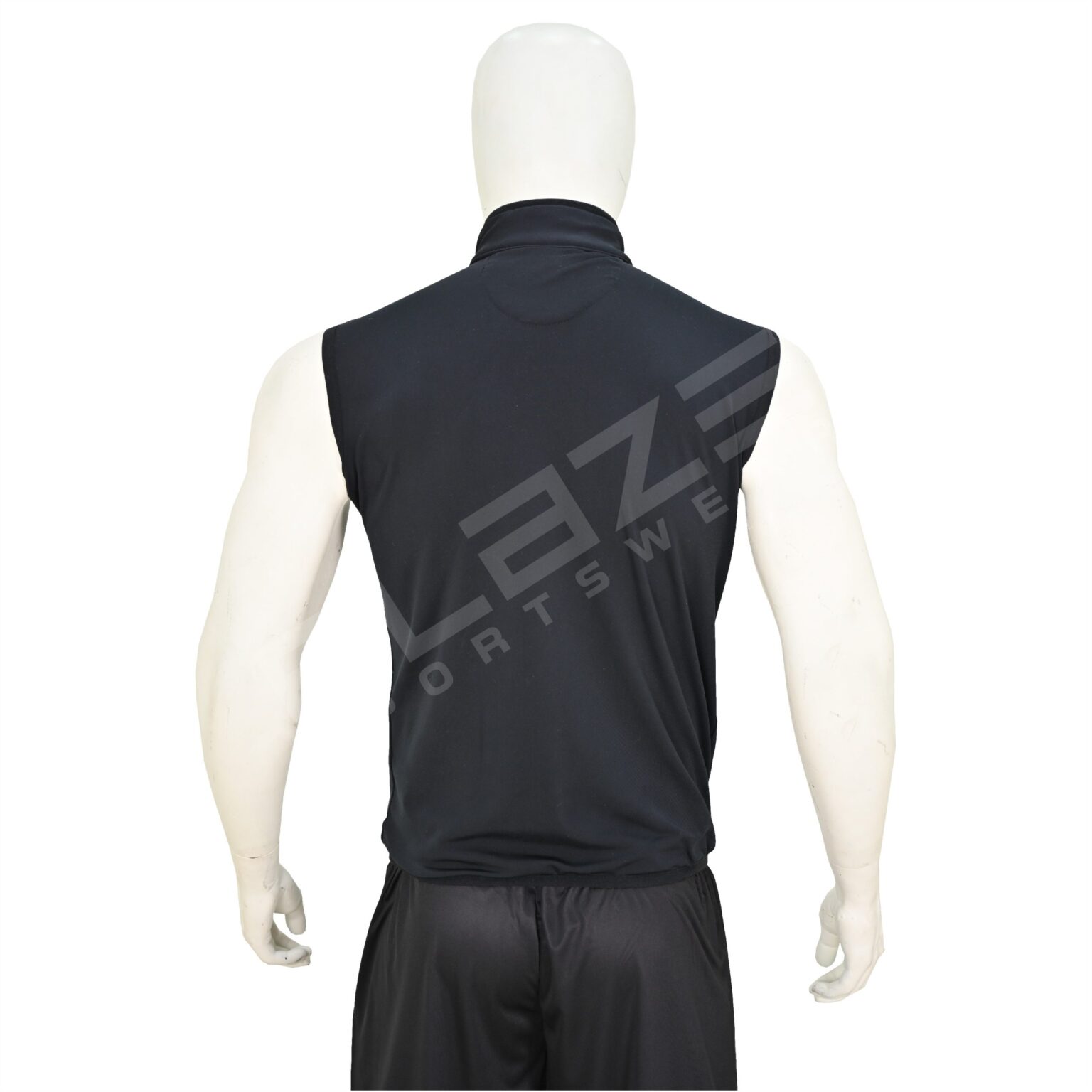 BFW Men's Sleeveless Puffer Jacket - Warm, Stylish, and Comfortable Outerwear for Cold Weather - Grey/Black - BFW-MJK-1821 - Image 4