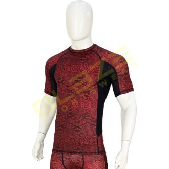 BFW Men’s Half Sleeve Rashguards – Lightweight, Comfortable, and UV Protective for Active Sports - BFW-RG-2203