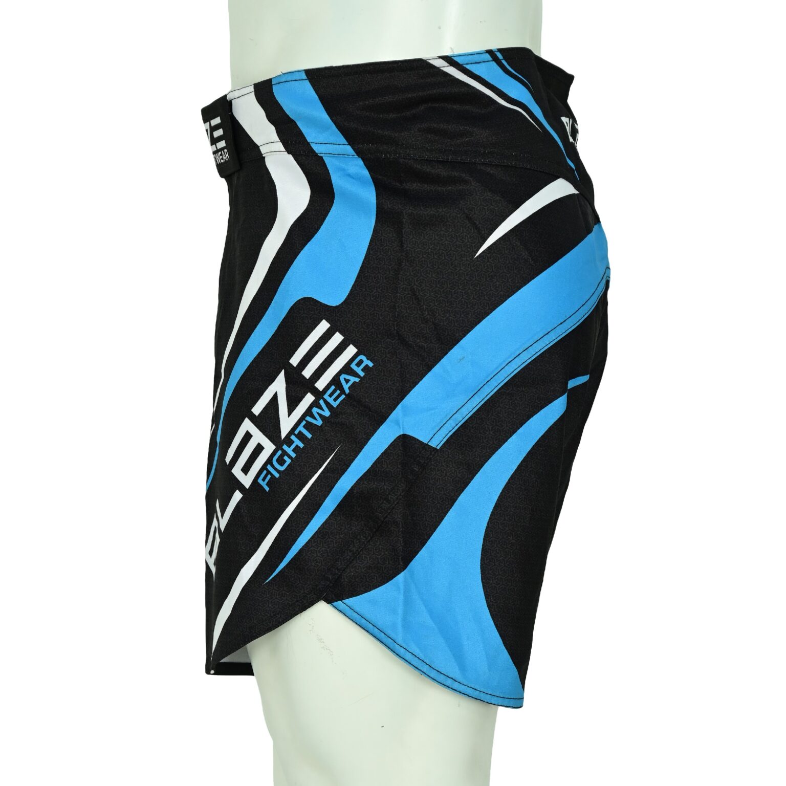BFW Premium Men’s MMA Shorts – Lightweight, Durable, and Comfortable for Training & Competition - Black/Blue/White - BFW-MMS-5011 - Image 5