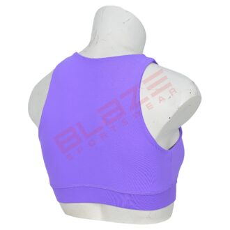BFW Women's Sports Bra - Comfort, Support & Performance - Activewear for All Sports - Purple - BSW-SB-0615