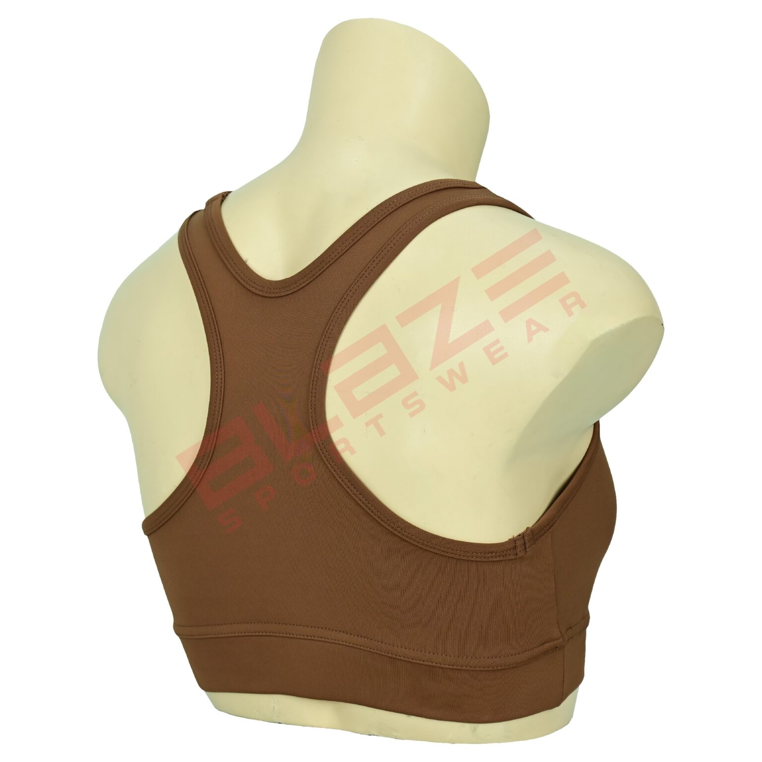 BFW Women's Sports Bra - Comfort, Support & Performance - Activewear for All Sports - Brown - BSW-SB-0606 - Image 6