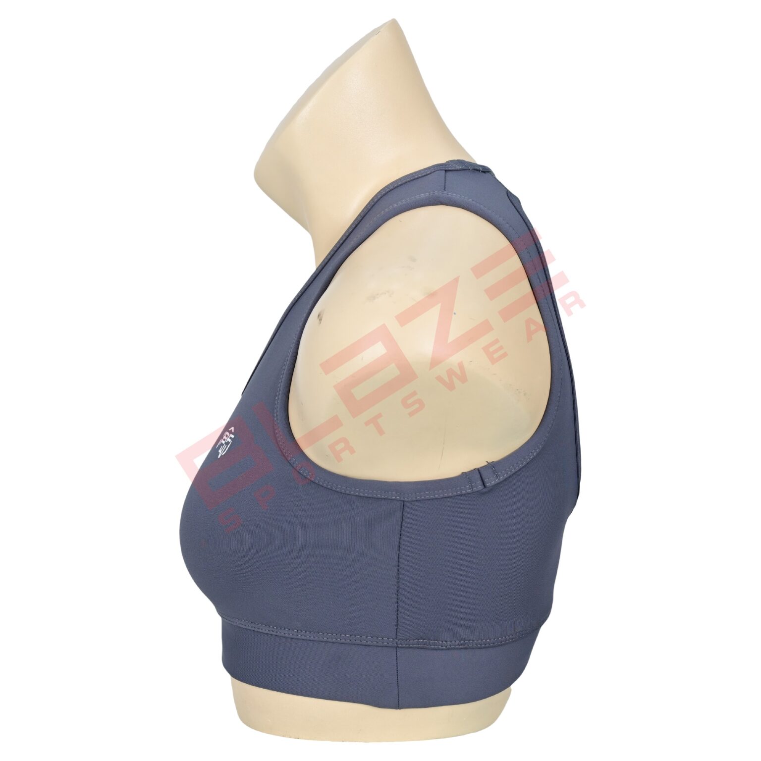 BFW Women's Sports Bra - Comfort, Support & Performance - Activewear for All Sports - Tealish Blue - BSW-SB-0607 - Image 4