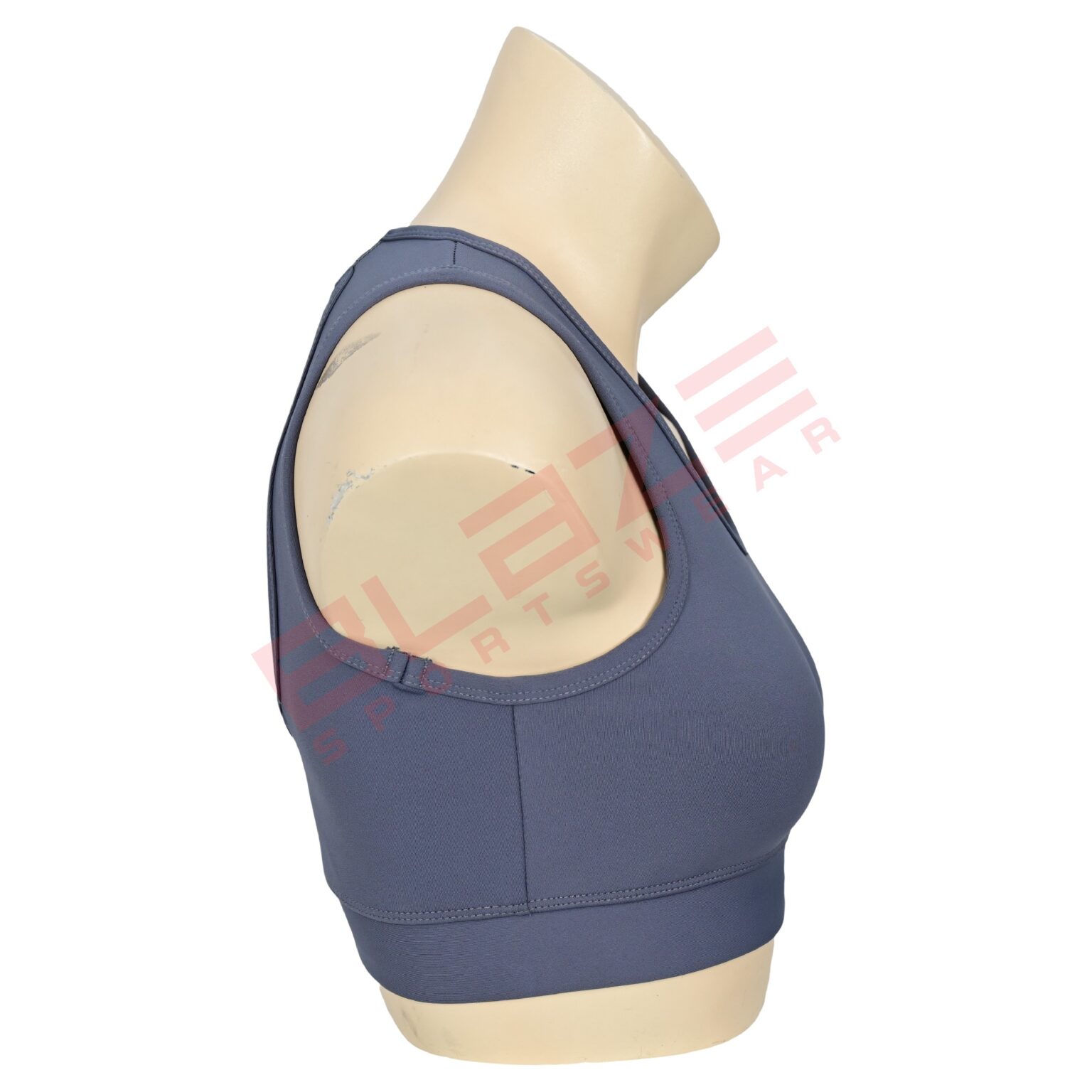 BFW Women's Sports Bra - Comfort, Support & Performance - Activewear for All Sports - Tealish Blue - BSW-SB-0607 - Image 6