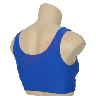 BFW Women's Sports Bra - Comfort, Support & Performance - Activewear for All Sports - Royal Blue - BSW-SB-0620