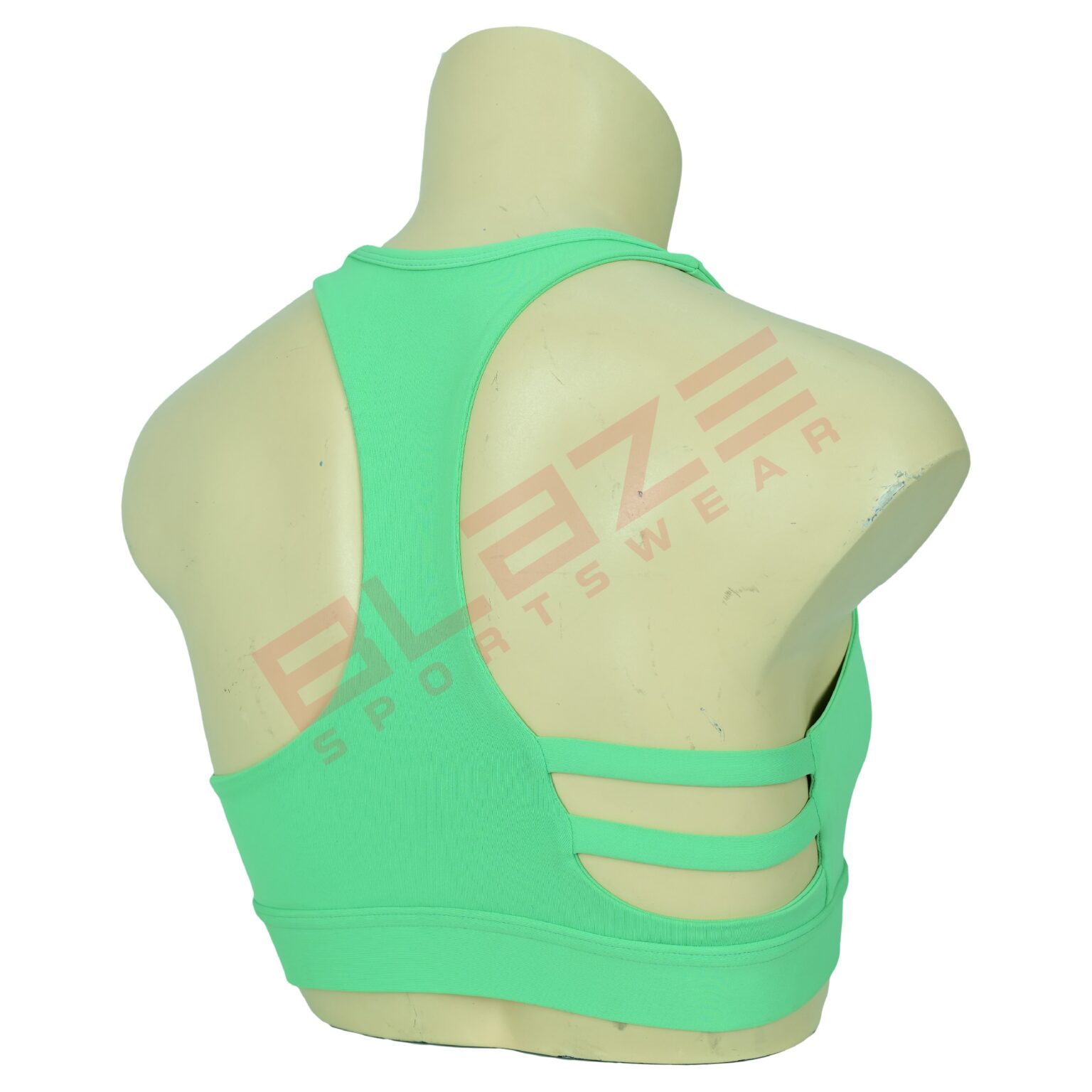 BFW Women's Sports Bra - Comfort, Support & Performance - Activewear for All Sports - Light Green - BSW-SB-0609 - Image 6