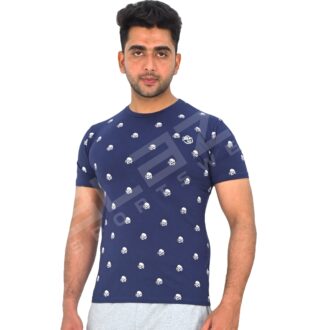BFW Premium Men’s T-Shirt – Comfortable, Stylish, Perfect for Workouts & Everyday Wear - Blue - BFW-MTS-1204