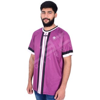 BFW Premium Men’s T-Shirt – Comfortable, Stylish, Perfect for Workouts & Everyday Wear - Purple - BFW-MTS-1214