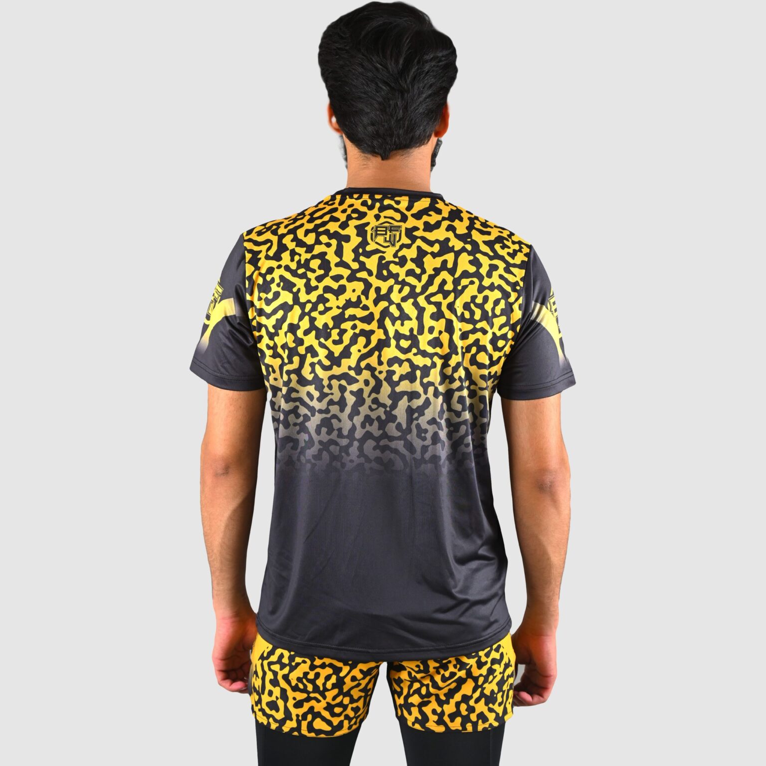 BFW High-Performance Men’s MMA Uniform for Ultimate Comfort & Durability – Perfect for Training & Competition - Black/Yellow - BFW-MU-0108 - Image 4