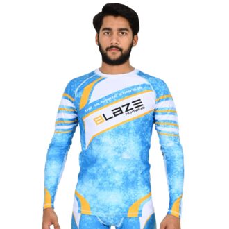 BFW Men’s Full Sleeve Rashguards – Lightweight, Comfortable, and UV Protective for Active Sports - BFW-RG-2219