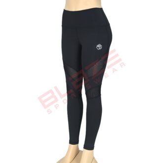 BFW Women’s Legging – Comfortable, Stylish, & Cut & Sew Style – High-waisted Design for Support, Premium Quality – Black – BFW-CSL-0803