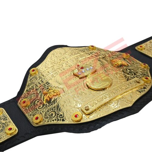 Big Gold Replica Champion Belt – Premium Collectible Trophy - BFW-CB-4012