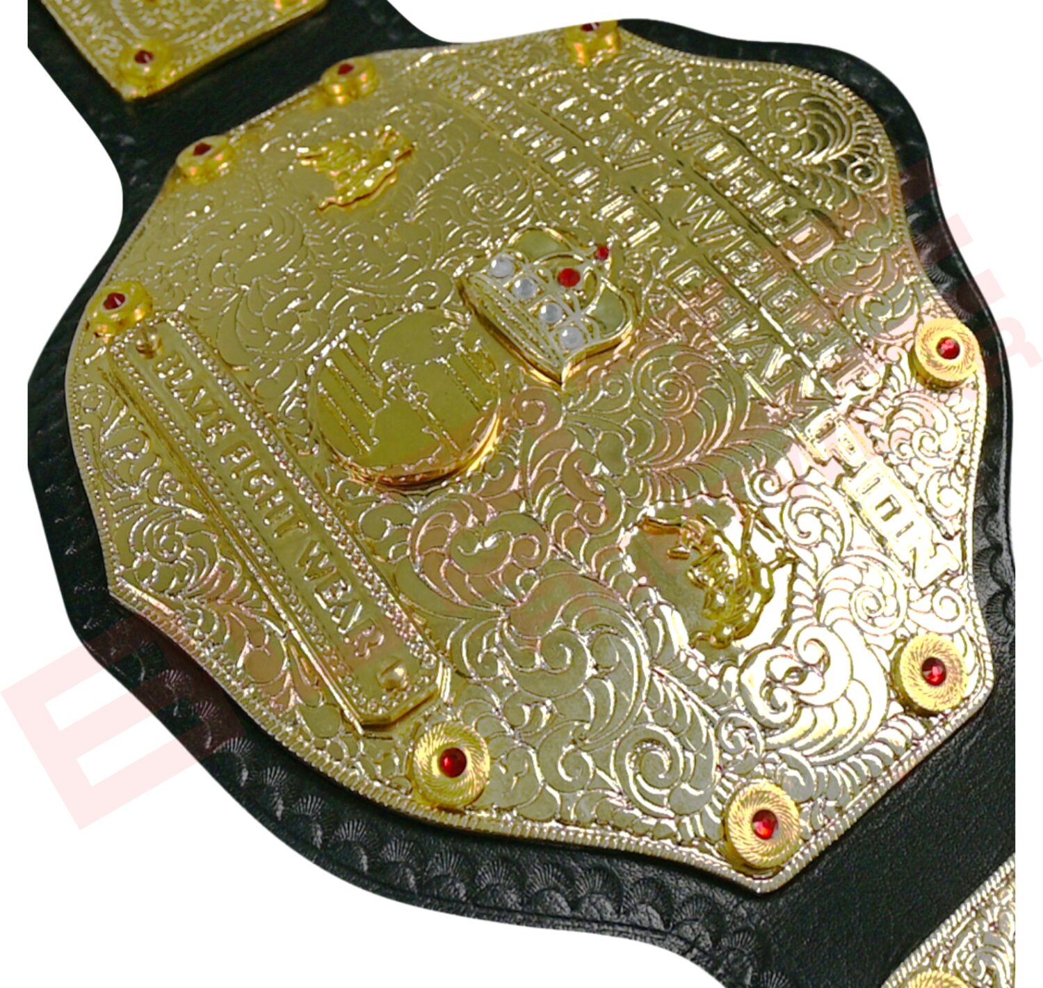 Big Gold Replica Champion Belt – Premium Collectible Trophy - BFW-CB-4012 - Image 9